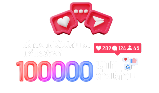 fun15 รายได้แนะนำเพื่อน Social share